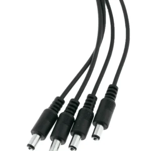 4er Strom Verteiler für cctv Überwachnungskameras 4x Strom Splitter Kabel 12V DC – Bild 2