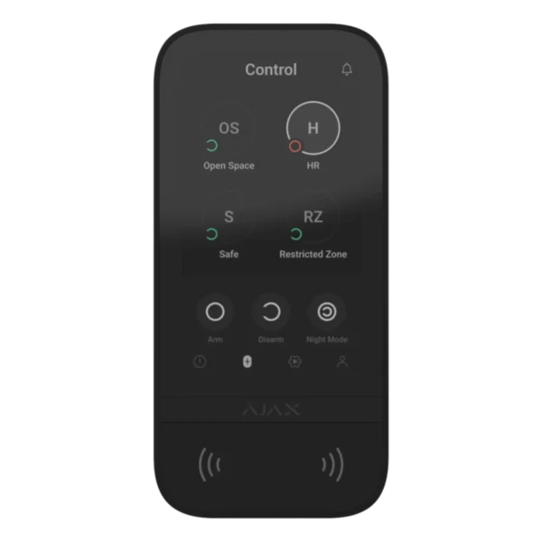 ajax-bedienteil-touchscreen-autorisierung-per-tag-code-smartphone-schwarz-keypad-touch