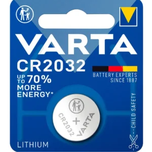 AJAX | CR2032 Batterie 1er Pack | Ersatzbatterie für Button, DoubleButton, SpaceControl – Bild 1