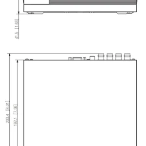 GOLIATH 8 Kanal Pentabrid XVR Rekorder | 2 MP | HDCVI-IP-Analog | H.265 | SMD+ | App | Lite Serie – Bild 2