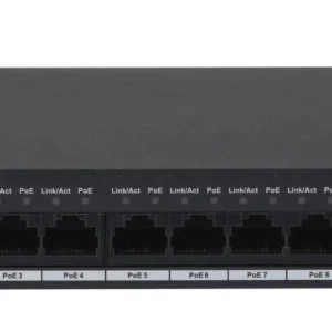 GOLIATH 8-Port PoE Switch | +2 Base-T/X Port | 10/100/1000 Mbps | Max 30W/Port | Gesamtleistung 96W – Bild 5