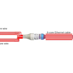 GOLIATH PoE Splitter, 3 Wege RJ45, Bis zu 100m, T-Stück – Bild 3
