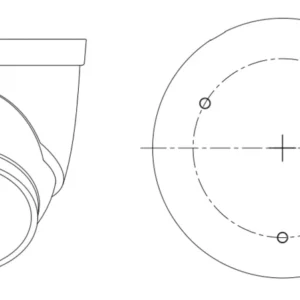 GOLIATH Starlight IP Dome Kamera | 8 MP | 2.8mm | WDR | 30m IR | Ton | SMD 3.0 | PoE | 4K Dual Serie – Bild 3